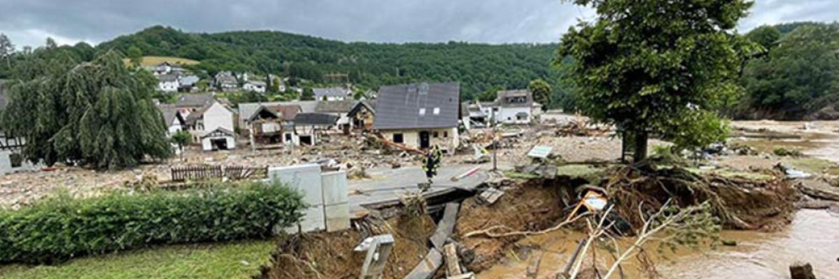 Klimamodelle deuten auf Niederschlagsextreme hin. 