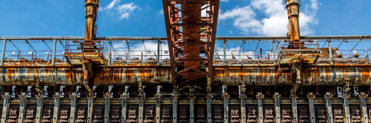 304 Öfen waren auf der Kokerei Zollverein zu Betriebszeiten aktiv