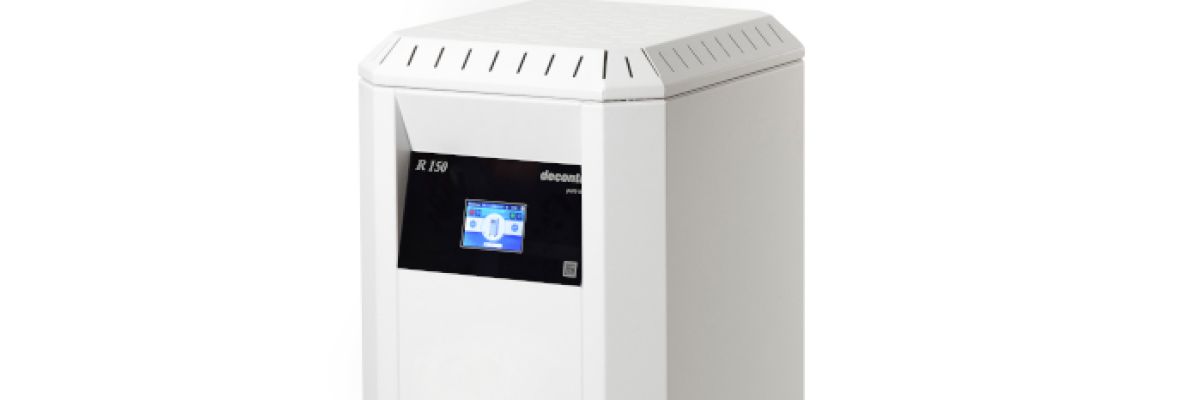Luftreiniger R150 von deconta mit Display - pure air 