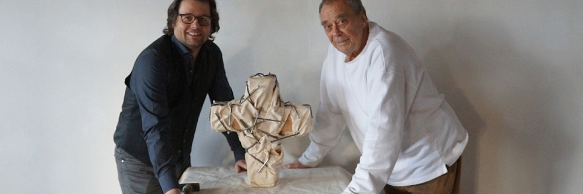 Dirk Geuer und Günther Uecker by Geuer & Geuer art