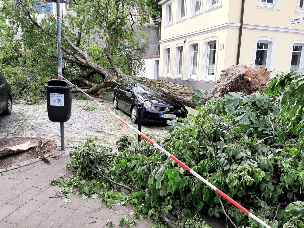 Sturm trifft Paderborn mit voller Wucht