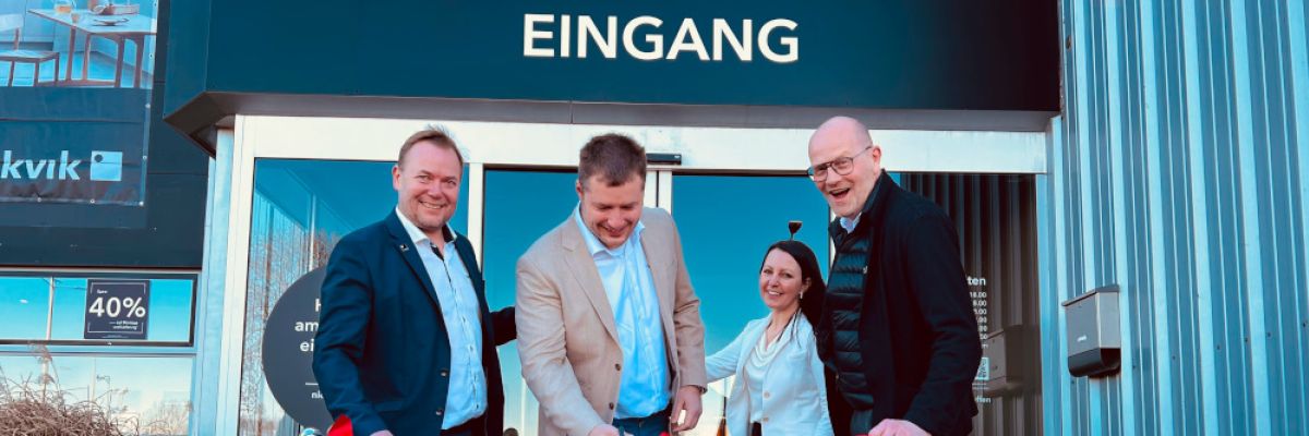 Kvik eröffnete gestern feierlich sein Küchenstudio in Paderborn