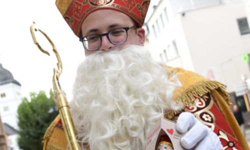 Schokonikoläuse für Menschen am Rande der Gesellschaft