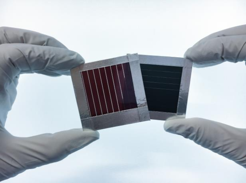 Dünnschicht-Photovoltaik im Doppelpack wird effizienter