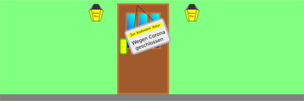 Gasthaustür geschlossen - ©Gerald Kaufmann