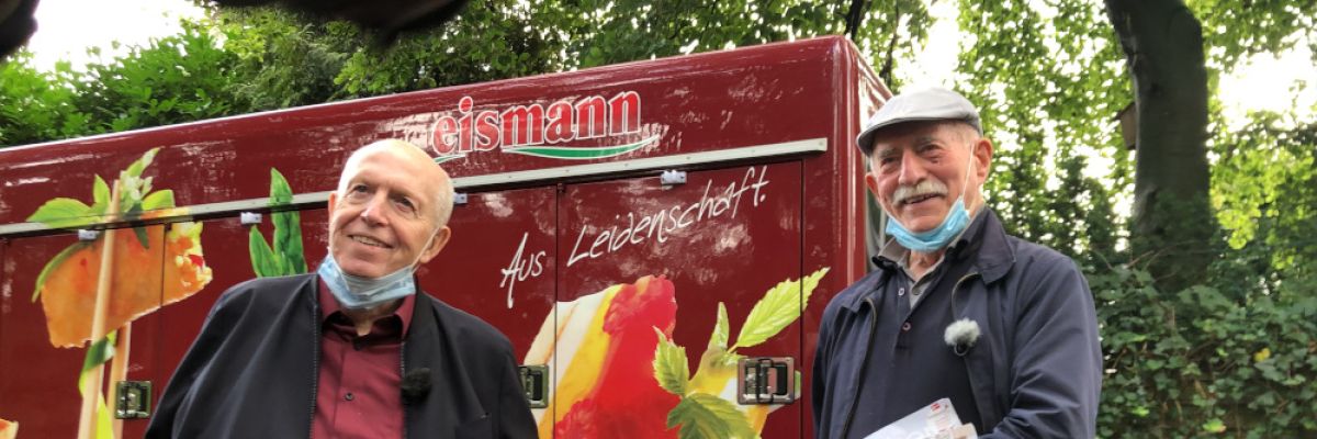 Voller Tiefkühler für Sportreporter-Legende: eismann liefert Lebensmittel an Werner Hansch