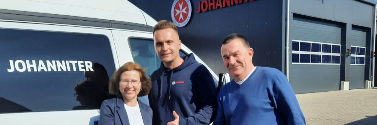 Gesine Brumby, Lukas Wodz und Mathias Hornberger