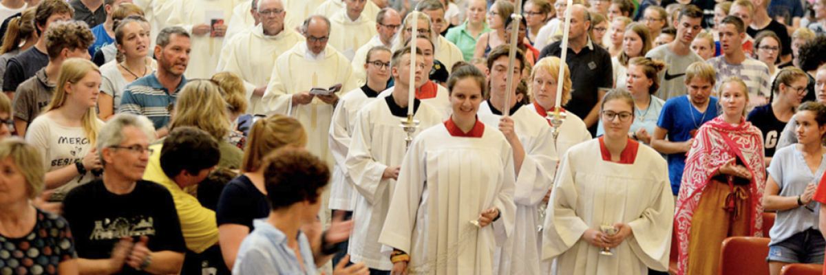 Abschlussgottesdienst der Ministrantenwallfahrt 2018. Archivfoto: Dirk Lankowski