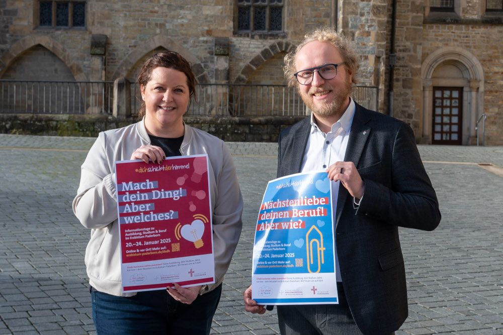 Erzbistum Paderborn informiert über Berufe der Kirche