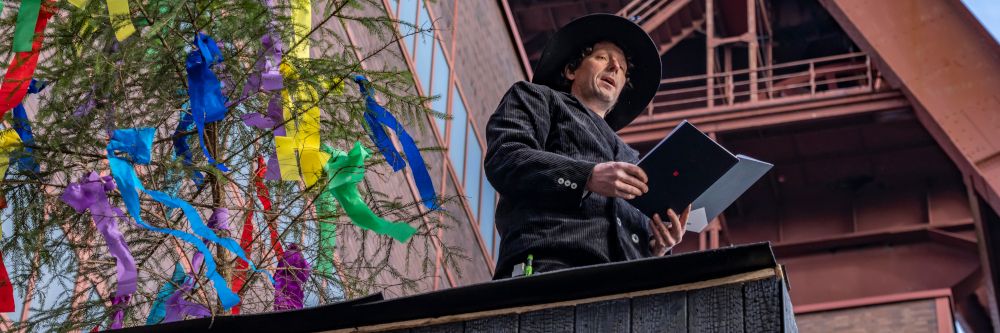 Neues Welterbe Forum auf Zollverein feiert Richtfest