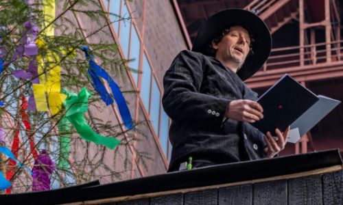 Neues Welterbe Forum auf Zollverein feiert Richtfest