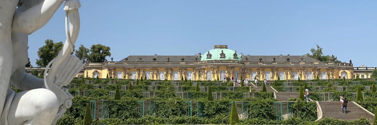 Im Klimastress: Das Schloss Sanssouci