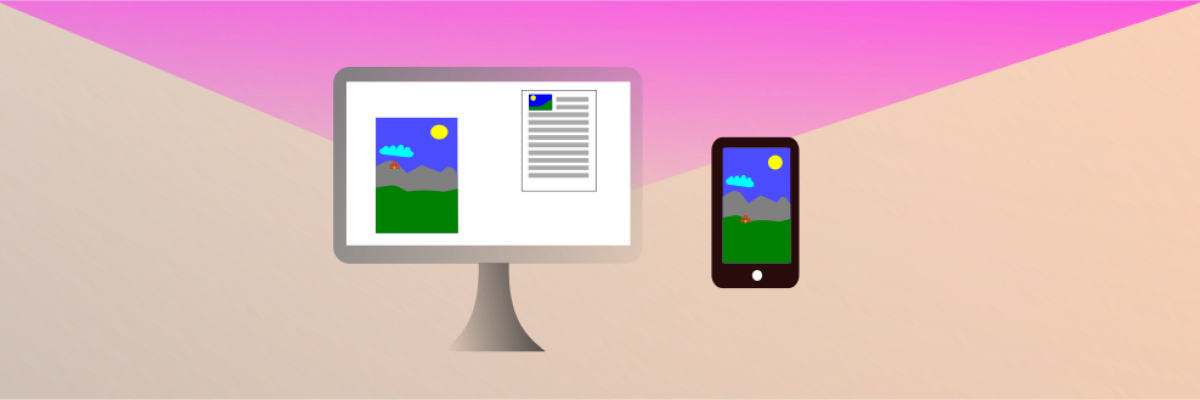 Desktop und Handy ©Gerald Kaufmann