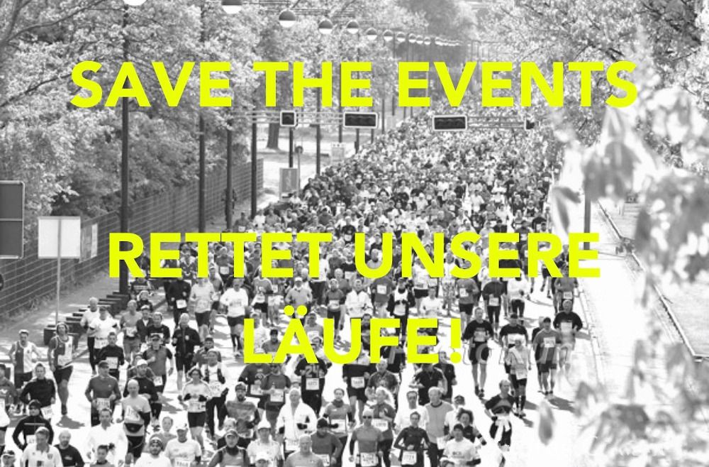 Petition „Save the Events - Rettet unsere Läufe“