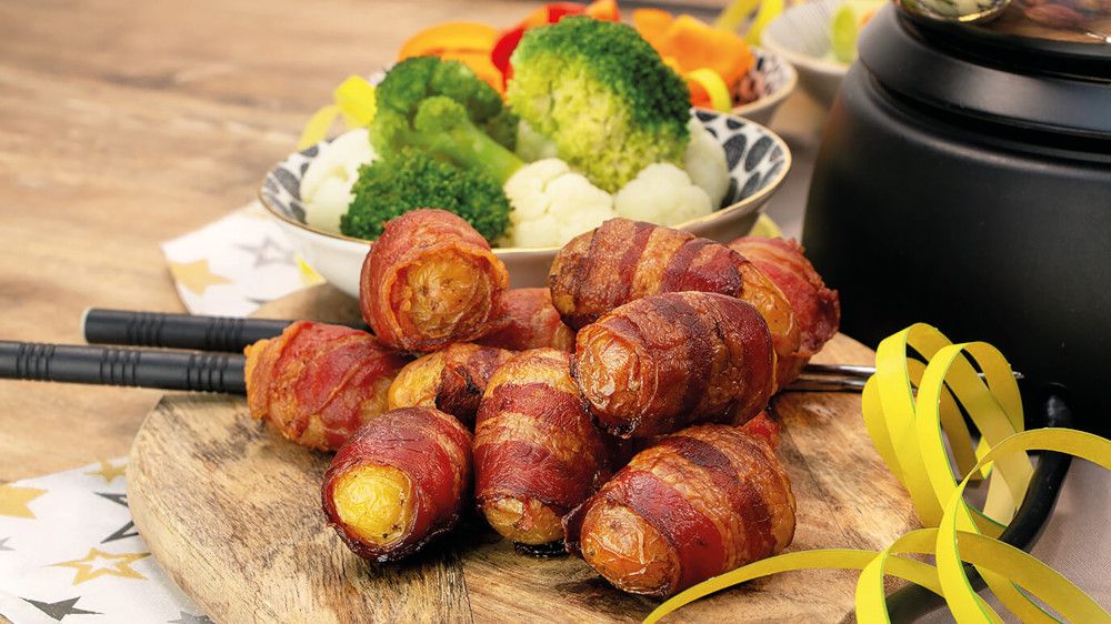 Rezeptideen für Silvester – Käsefondue und Raclette à la Kartoffel