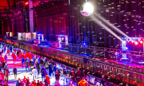 Winterparadies auf dem UNESCO-Welterbe Zollverein