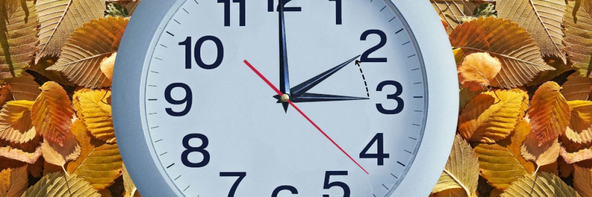Winterzeit: Am 25.10.2020 wird die Uhr von 3:00 Uhr auf 2:00 Uhr zurückgestellt.